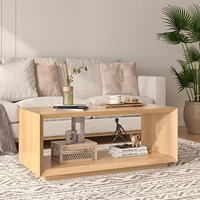 Vente chaude Chêne Minimaliste Simple Style Rectangle Meubles De Salon Café et Thé Table Facile Maintenabilité