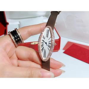 Reloj de Cuarzo de Lujo para Mujer, Estilo Clásico, con Correa de Cuero Genuino, para Mujeres y Niñas - Product Image 5