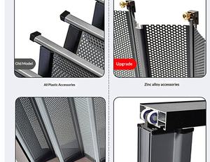 Cortina Mosquitera Plegable de Malla Jin Gang <span class=keywords><strong>para</strong></span> Prevenir Mosquitos e Insectos, <span class=keywords><strong>Puerta</strong></span> Mosquitera <span class=keywords><strong>para</strong></span> Gatos y Perros - Product Image 2