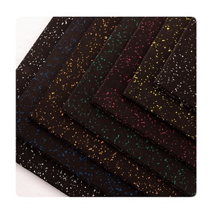 Revêtement de sol en caoutchouc EPDM pour salle de sport, réduction des chocs et du bruit, tapis de sol en caoutchouc emboîtable pour salle de sport intérieure - Product Image 3