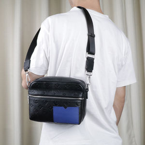 Bolso de hombro de cuero GORFIA para hombre, Bolso bandolera de mensajero de piel de vaca <span class=keywords><strong>Real</strong></span> para hombre, bolso de viaje de negocios para hombre, bolso de teléfono para niño/ - Product Image 5