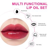 Gloss à lèvres personnalisé avec logo OEM, vente en gros, transparent, waterproof, brillant, végétalien, marque privée, rouge à lèvres liquide, teinte pour les lèvres