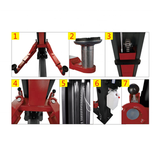 Pont élévateur hydraulique à deux colonnes de 4 tonnes / <span class=keywords><strong>vente</strong></span> d'équipements de <span class=keywords><strong>garage</strong></span> d'<span class=keywords><strong>occasion</strong></span> - Product Image 5