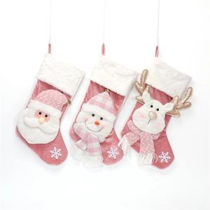 Lot de 3 décorations de Noël suspendues festives, motif traditionnel Père Noël, renne, bonhomme de neige, pour cadeau de fête familiale - Product Image 2
