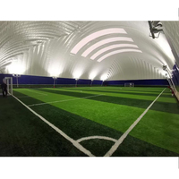 Grande tente sportive gonflable moderne pour le football et le tennis de table, écologique et résistante au feu
