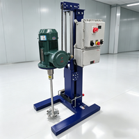 Mélangeur de dispersion électronique antidéflagrant pour matériaux solvants de laboratoire, machine de dispersion chinoise