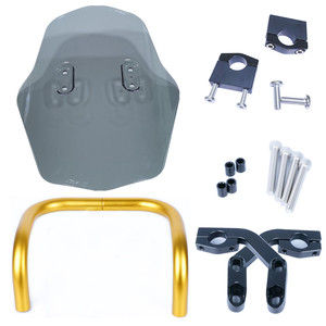 Accessori moto dirt bike parabrezza copri parabrezza universale moto deflettore vento - Product Image 4