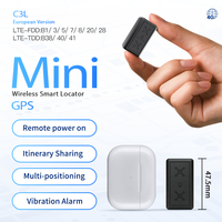 C3L Version Européenne Mini Traceur GPS Magnétique Intelligent 4G avec Suivi en Temps Réel, Avertissement de Vitesse Excessive et Géolocalisation pour Véhicules et Vélos
