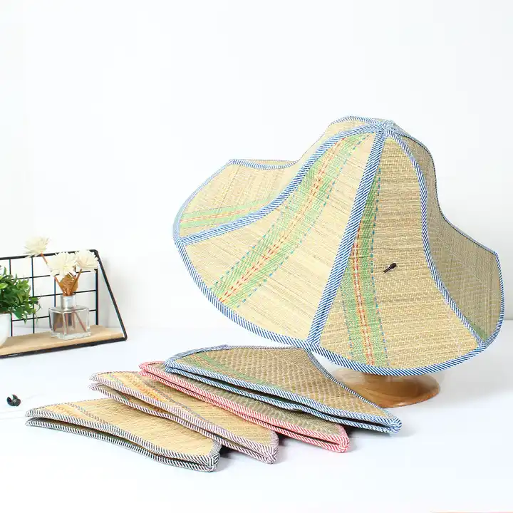 Summer Fishing Straw Hat Foldable Straw