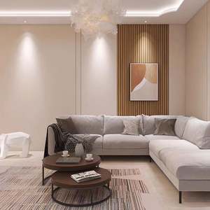 Modern <b>Bamboo</b> Charcoal Wall <b>Panel</b> Co-Extrusion Technology Waterproof Fire Resistant Interior Cladding - Product Image 1