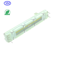Potentiomètre coulissant stéréo double unité de haute qualité Alps RS6011 RS4511 RS3011 10kb 10ka 10k 20mm 30mm 45mm 60mm de course