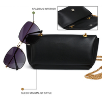 Chaîne à lunettes magnétique haut de gamme de luxe - Sac à bandoulière et étui à lunettes de soleil