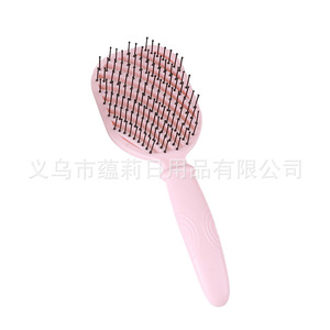 Peine elástico hueco para el cabello, peine de masaje portátil de gran tamaño para viajes y uso diario - Product Image 5