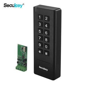 433MHz скользящий код 13,56 MHz карты RFID Reader беспроводной модуль считывателя клавиатуры, Wiegand 26/34 выход - Product Image 2