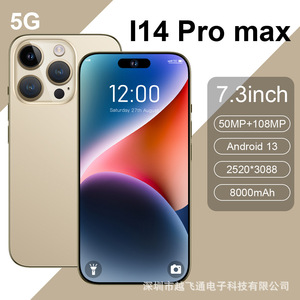 Teléfono Internacional 2024 <span class=keywords><strong>I14</strong></span> <span class=keywords><strong>Pro</strong></span> <span class=keywords><strong>Max</strong></span> 16GB+1TB, Exportación Específica, Fabricante Original, Dropshipping, 5G <span class=keywords><strong>Android</strong></span> 13 MediaTek, Doble SIM - Product Image 3