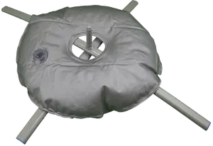 Nuevo estilo, promoción de 12L, bolsa de agua de PVC resistente al agua para Base cruzada, sistema de poste de bandera, bolsas de peso, Base de bandera llena de agua - Product Image 3