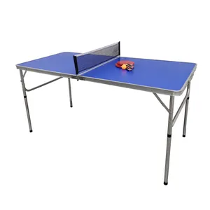 Ping pong portatile pieghevole piccolo all'aperto impermeabile di fabbrica a buon mercato