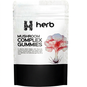 Gomitas de Extracto de Hongo de Marca Privada ODM/OEM, Suplemento de Gomitas con Complejo de Hongos Reishi, Melena de León, Cordyceps y Chaga - Product Image 1