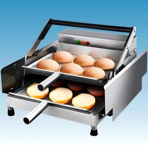 Machine à cuire les pains à hamburger automatique commerciale avec chauffage double couche pour les petits restaurants de hamburgers - Product Image 1