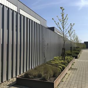 Barrière acoustique anti-bruit, clôture insonorisée, sécurité périmétrique, panneaux d'<span class=keywords><strong>isolation</strong></span> acoustique pour <span class=keywords><strong>jardin</strong></span>, autoroute, industrie, aluminium - Product Image 4