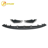 Lèvre avant en fibre de carbone sèche G82 G80 style CS pour BMW M3 G80 G82 G83 M4, séparateur de pare-chocs en carbone véritable, kits de carrosserie automobile 3 pièces