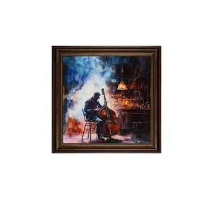 City Lights Wall Art | Peinture sur toile de haute qualité pour bar, salon ou salon moderne avec cadre personnalisé