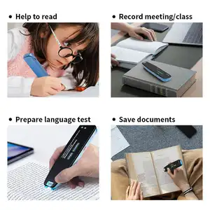 NEWYES taşınabilir 2.98 inç dokunmatik ekran Ai çeviri ses tarama okuyucu dil cep elektronik çevirmen kalem