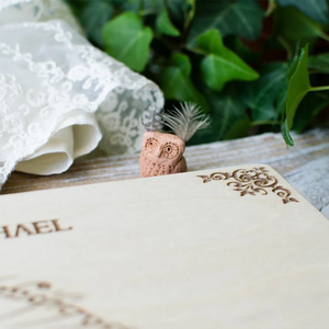 Cadeau d'album <span class=keywords><strong>de</strong></span> mariage en bois naturel pour couple <span class=keywords><strong>livre</strong></span> photo <span class=keywords><strong>de</strong></span> 30pages à <span class=keywords><strong>livre</strong></span> d'or <span class=keywords><strong>de</strong></span> mariage d'anniversaire - Product Image 3