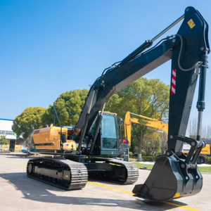 Excavadora de orugas usada Hyundai HX210L 21Ton, máquina de nivel 4 de segunda mano, Cubo de 09m3, Stock global - Product Image 2