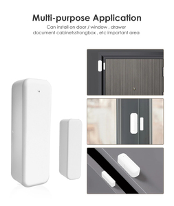 Tuya Powered <span class=keywords><strong>wifi</strong></span> thông minh cửa và cửa sổ cảm biến dò từ cho mở/đóng cửa an ninh cá nhân báo động - Product Image 4