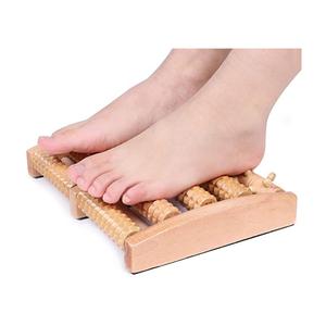 Penjualan Terbaik Amazon Roller Kayu Pemijat Kaki 5 Baris Kuku Roller untuk Nyeri Tumit Plantar Fasciitis Produk Terapi Sakit Kaki - Product Image 2