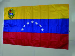 <span class=keywords><strong>Bandera</strong></span> Histórica de Venezuela de 7 Estrellas, 3x5 pies, Poliéster, <span class=keywords><strong>Bandera</strong></span> Nacional <span class=keywords><strong>Venezolana</strong></span> al por Mayor para Decoración Interior y Exterior - Product Image 2