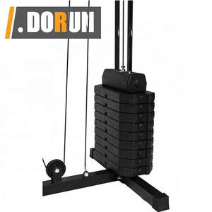 Home Gym 150 lb Stack, 300 <span class=keywords><strong>lbs</strong></span>, Übungs karte, Knöchel riemen, Vinyls itze - Product Image 5