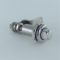 Loquet de compression hygiénique réglable SUS316 SW13 avec conception de corps propre pour panneaux à lavage direct