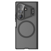 Étui de téléphone magnétique Nillkin CamShield Prop avec support d'objectif intégré, coque de protection antichoc pour Samsung Galaxy Z Fold 8Ultra