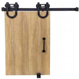 WEKIS Herrajes Modernos en Forma de U para Puertas Correderas de Granero, Accesorios de Rodillos Mágicos para Europa y América, Fácil Instalación con Tornillos - Product Image 5