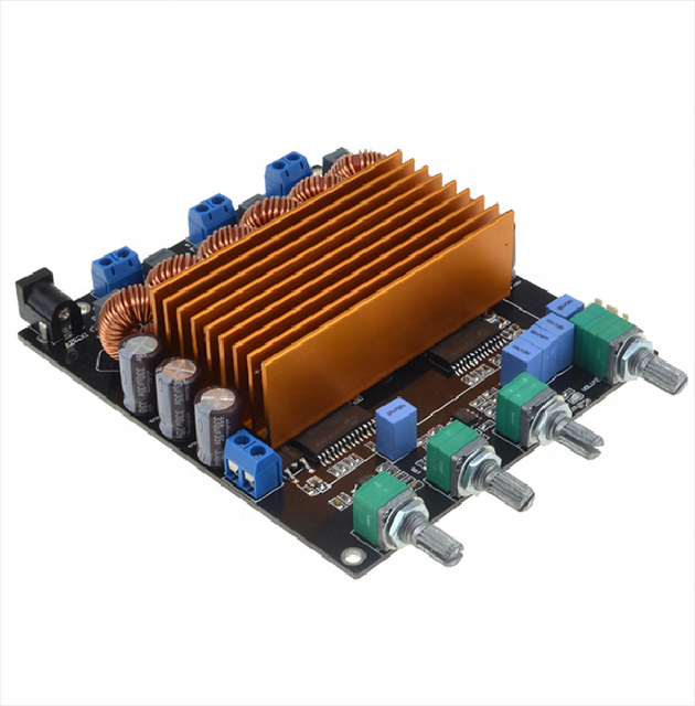 STA508 2.1 DC18V-24V Class D 3 Channel 160W+80W+80W Beyond TPA3116 Digital Amplifier Board