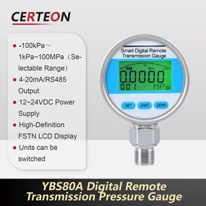 YBS80A Digitales Fernanzeige Druckmessgerät 4‑20mA RS485 G1/2 Gewinde für Hydrauliksystem druckmessgerät - Product Image 2