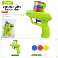 Lanceur de balles souples interactif UFO en ABS pour enfants, pour jeu parent-enfant, sûr et respectueux de l'environnement