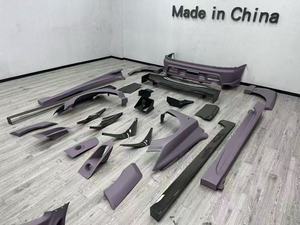 Baru <span class=keywords><strong>Mitsubishi</strong></span> <span class=keywords><strong>LANCER</strong></span> <span class=keywords><strong>EVO</strong></span> 7 8 9 Body Kit Upgrade VS gaya depan/belakang bumper sisi rok spoiler Hood - Product Image 5