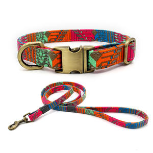 Accesorios para mascotas, lienzo doble, bohemio, <span class=keywords><strong>collar</strong></span> de perro de diseño de muchos estilos, fabricante, nuevo - Product Image 3