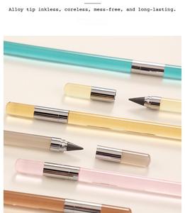 <span class=keywords><strong>Crayon</strong></span> éternel transparent en plastique, design pliable, utilisation promotionnelle, <span class=keywords><strong>dessin</strong></span> <span class=keywords><strong>facile</strong></span>, écriture fluide - Product Image 5