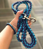 2025 nouveautés faites à la main Paracord chiens harnais accessoires pour animaux de compagnie rétractable luxe chien collier et laisse ensemble