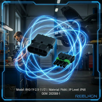 Impermeable 1 2 3 4 6-Pin macho hembra Terminal eléctrico arnés de cables Auto conector 12010717 12015793