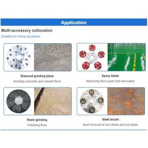 コンクリート研磨機700mmコンクリート研磨機エポキシ表面平滑機掃除機 - Product Image 5