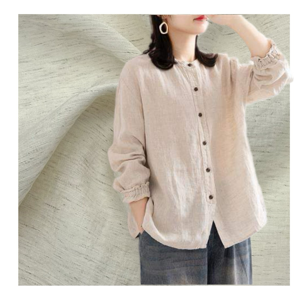 New Organic Breathable Single Filament Nylon Rayon Plain Weave Summer Women's & Girls' Shirt Interwoven Fabric