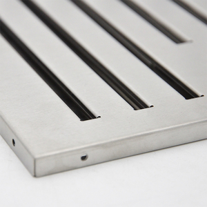 Thép không Gỉ Dầu Mỡ <span class=keywords><strong>Baffle</strong></span> Mui Xe Tấm Bộ Lọc Thay Thế Cho Khói Trên Bán - Product Image 3