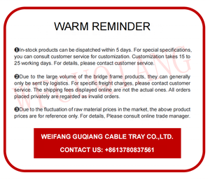 Rắn 200mm thép không gỉ và dây nhôm Trunking Cáp khay nhúng nóng dây lưới Trunking loại công nghiệp - Product Image 5