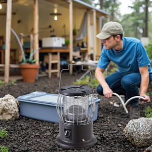 Grande vente flash, réchaud à <span class=keywords><strong>gaz</strong></span> portable 2 en 1 personnalisable, <span class=keywords><strong>petit</strong></span> cuisinière mobile pour un <span class=keywords><strong>chauffage</strong></span> rapide pour le <span class=keywords><strong>camping</strong></span>, la pêche, la randonnée - Product Image 2