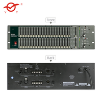 GQX3102 Système DJ professionnel 31 bandes Égaliseur graphique Feedback Locating System Stage Home Karaoké